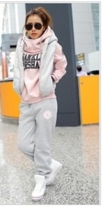 Free-Shipping-2013-Spring-Women-Casual-Sport-Wear-Tracksuits-Thicken-Long-Pants-Vest-Sweatshirt-Lady-s